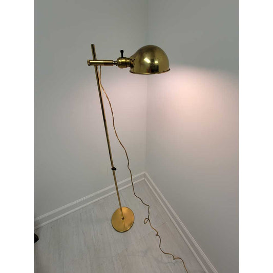 Mid-Century Modern Koch & Lowy for Omi Brass Floor Lamp