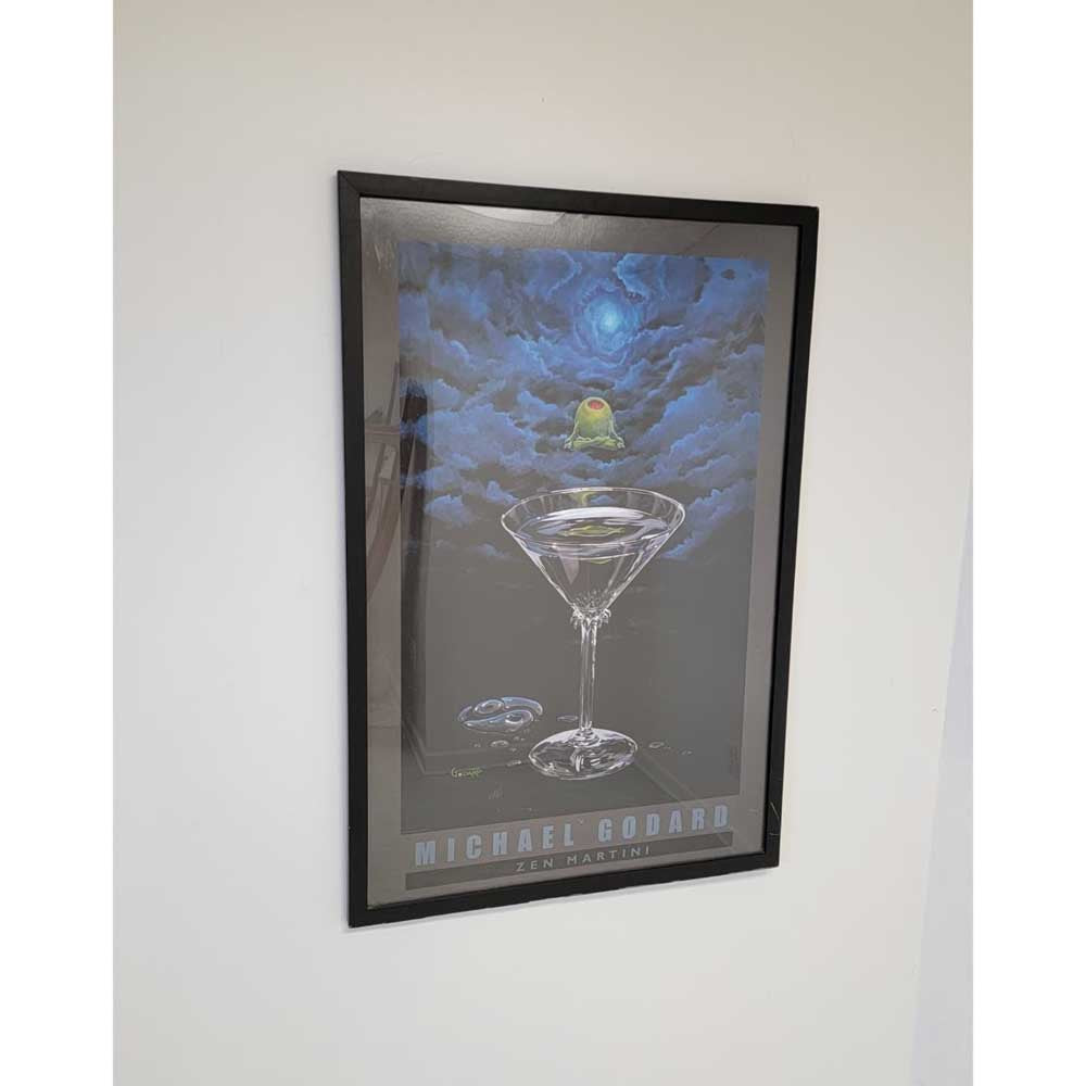 "Zen Martini" Wall Art by Michael Godard