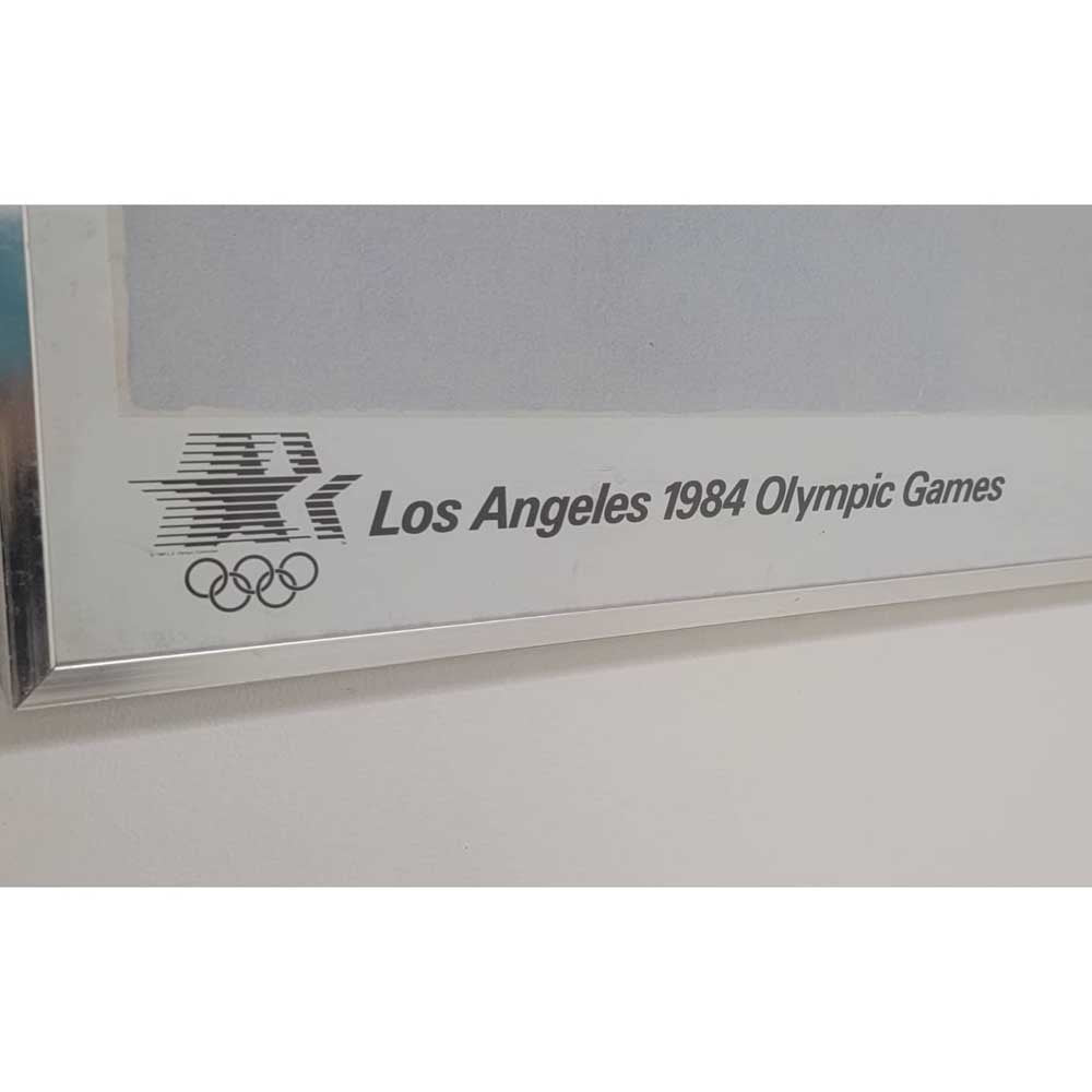 Vintage 1982 Los Angeles Olympics Print Poster