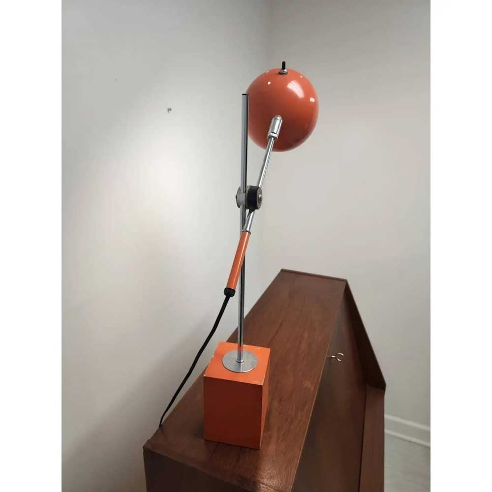 Mid-century Modern Orb Eyeball Lamp by Robert Sonneman for George Kovacs