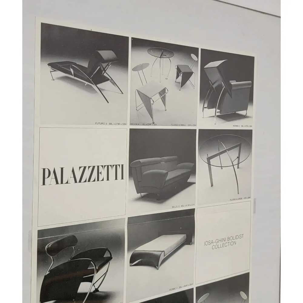 Framed Palazzetti Italian Furniture Design Print