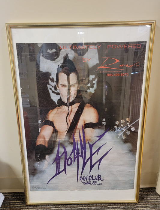 Vintage 1987 Doyle Fan Club Misfits Poster